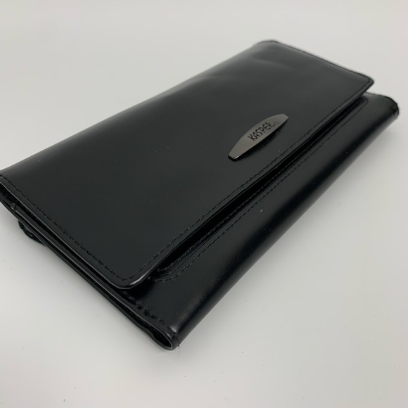 Kasper trifold Faux Leather black Wallet - Picture 3 of 15